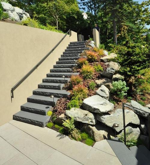 花园楼梯这样做太美啦美丽而实用的花园楼梯设计案例