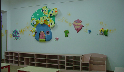 幼儿园教室墙壁布置