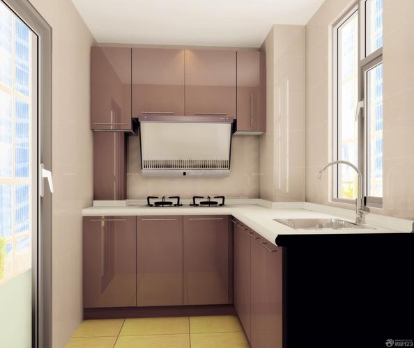 3万90平米房屋厨房橱柜装修效果图