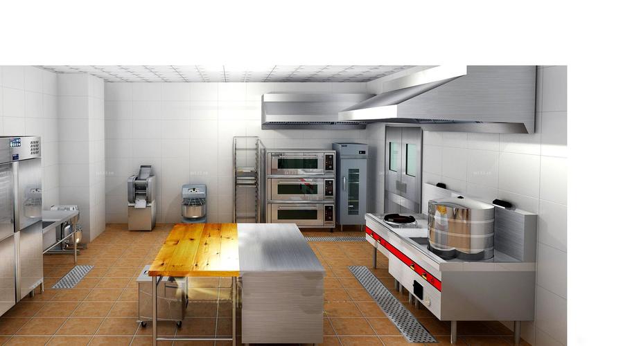 2020小型快餐酒店厨房装修效果图片设计456装修效果图