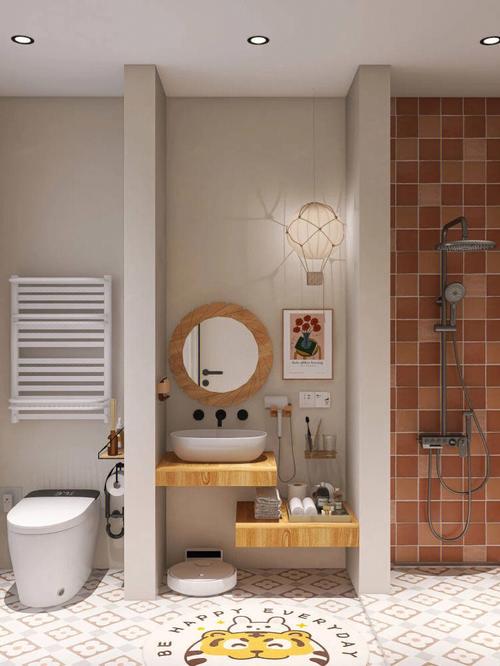浴室设计让人心动的阳光小浴室