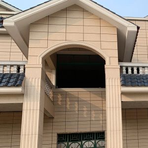 别墅外墙乡村家用150x600弧形窗套线包边框外墙砖窗线条外墙瓷砖