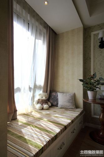 卧室飘窗装修效果图大全2014图片