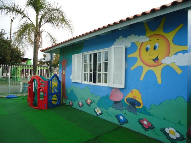 幼儿园外装外墙彩绘设计效果图