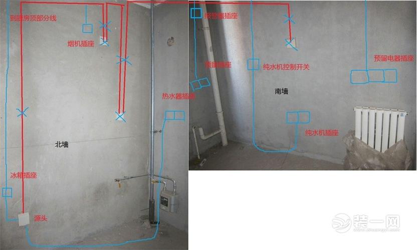 装修流程之水电厨房厨房装修效果图厨房装修水电安装图