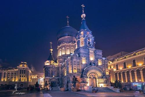 哈尔滨十大必去旅游景点02圣索菲亚大教堂