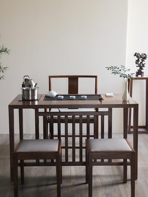 新中式简约风格小户型茶室