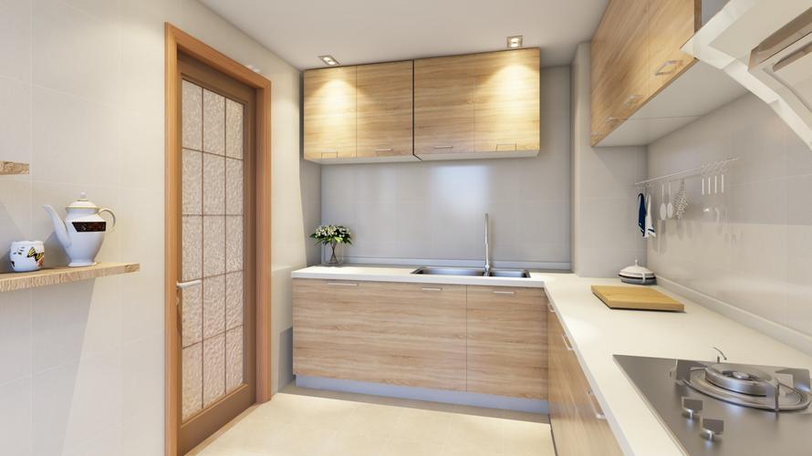 日式风格厨房装修设计效果图