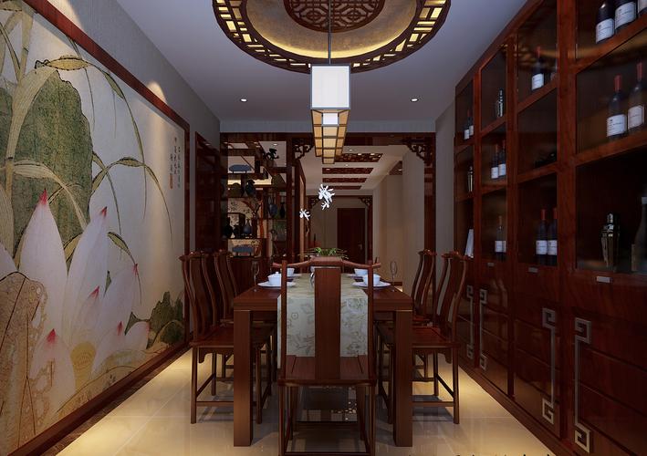 中式餐厅装修效果图片装修美图