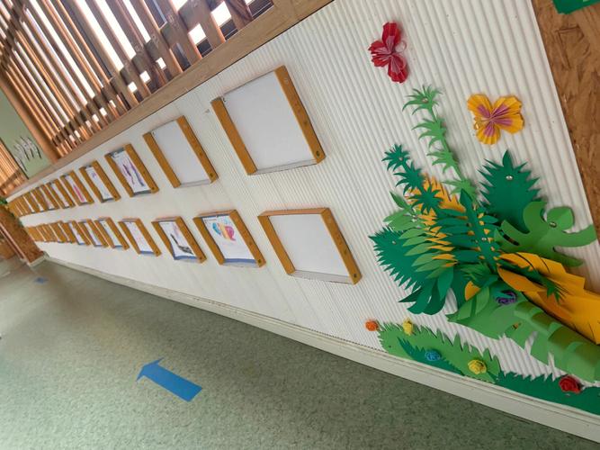 幼儿园作品展示区环创主题墙
