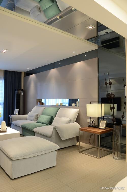 90m简约现代舒适居家的小资休闲生活客厅现代简约客厅设计图片赏析