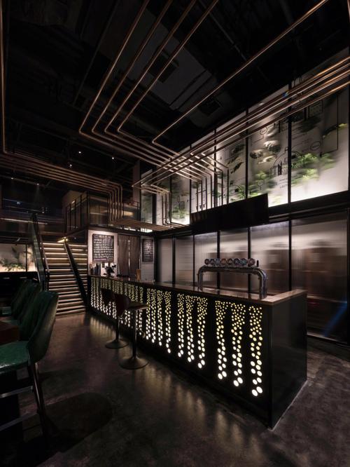 115m05酒吧设计繁忙城市里的温度小酒馆