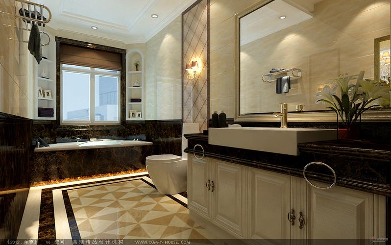 卫生间图片来自用户2746953981在高清豪装300平别墅欧式设计风格