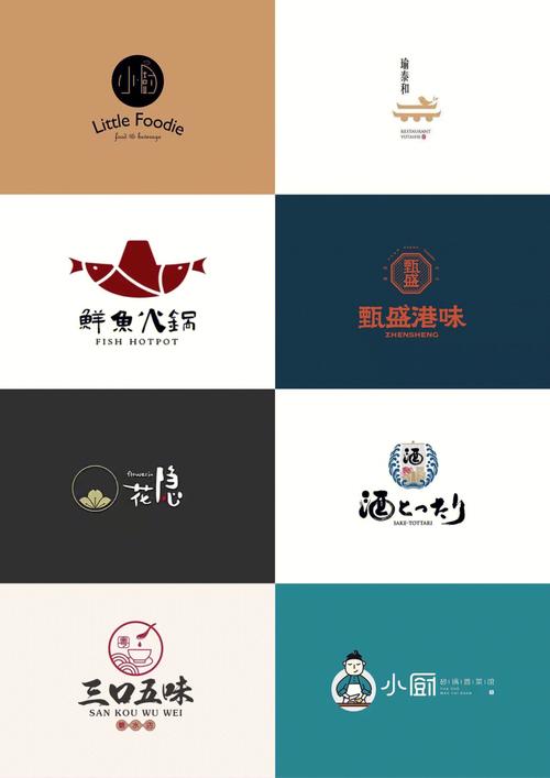 餐饮行业logo设计案例欣赏餐饮标志设计