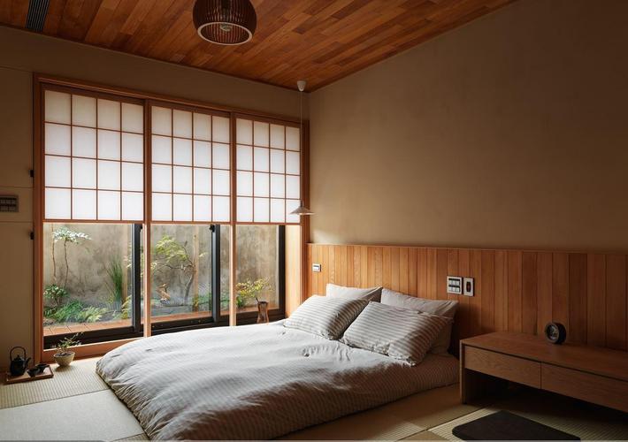 日式风卧室家装装修效果图