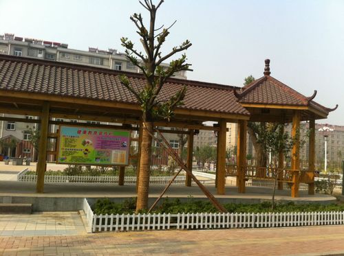 重庆防腐木长廊