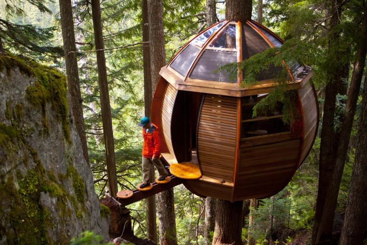 分享12个创意的树屋设计作品案例