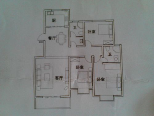 13平米的房子不知道怎么装修请大家给个建议白我有平面图.