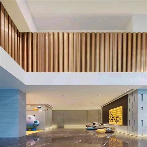 珠海幼儿园长城板装饰面特点校园文化提升项目铝长城板效果图