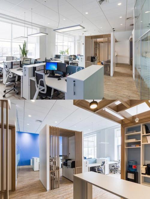 开放式办公室装修设计74空间合理分区