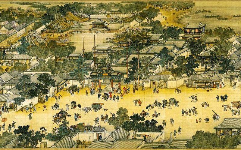 转载分享一篇神奇的清明上河图看到了中国古代繁华街市的场景实在是