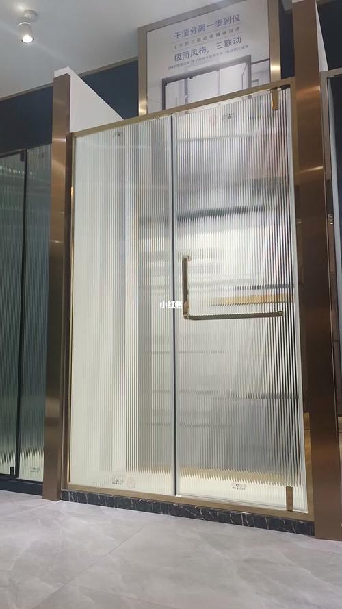 极窄边框卫生间隔断玻璃门