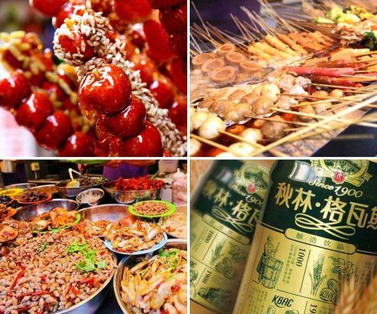 中国吃货的特色小吃路线地图