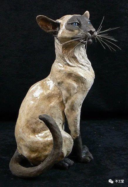 陶瓷动物雕塑作品