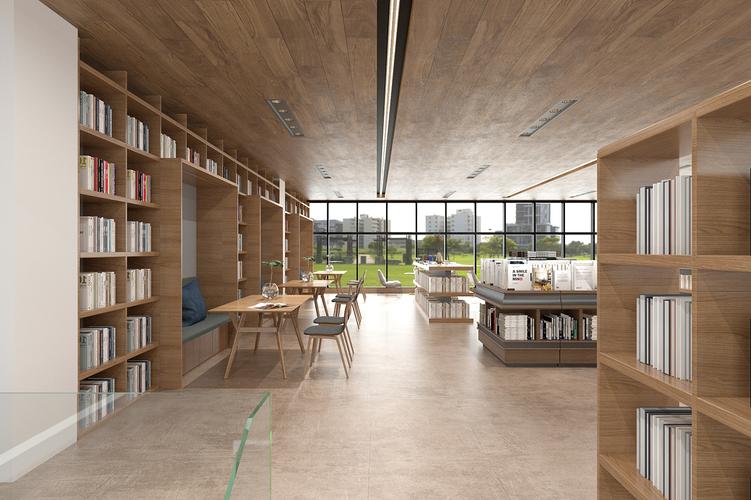 社区书房|空间|商业空间设计|怪味豆22原创作品