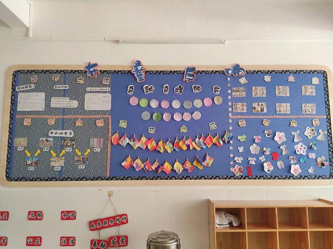幼儿园中班主题墙布童反响环境创设