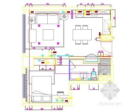 北京公寓精装修工程投标文件附图纸