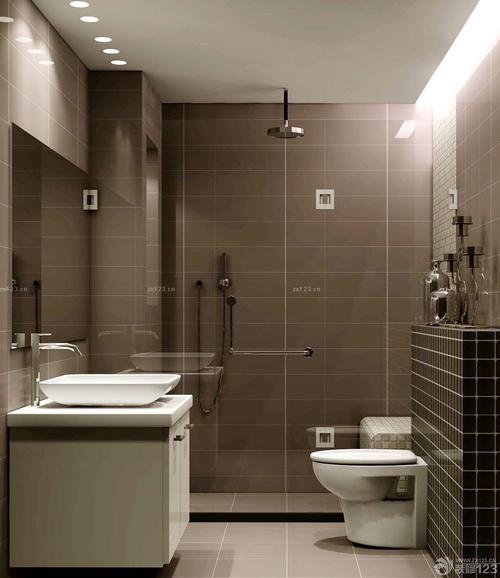 简约60平方两室一厅卫生间设计装修效果图
