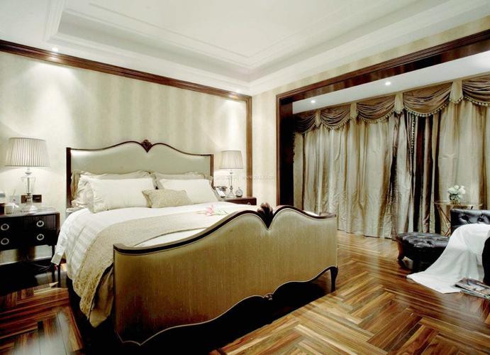 欧式风格卧室装饰家居窗帘效果图