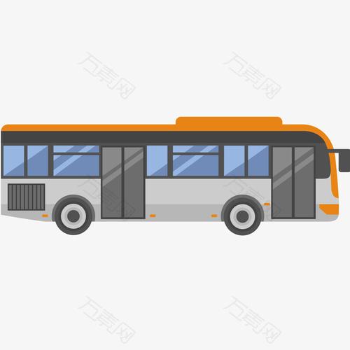公共汽车插画