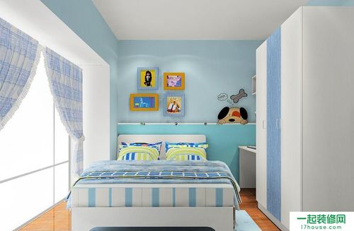 家居配置现代11平米儿童房窗帘装修设计效果图