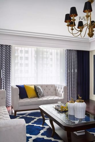 客厅窗帘的颜色搭配方案快看看哪种适合你家吧