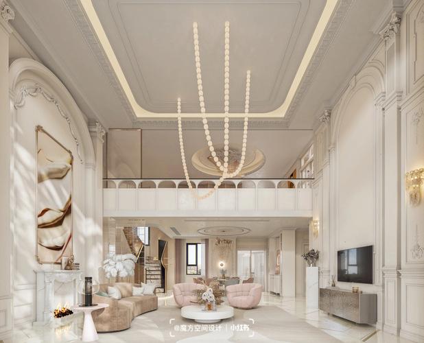 法式轻奢luxury61客厅原创设计