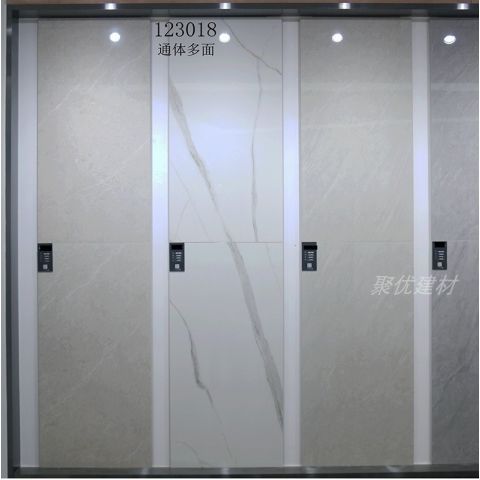 佛山白色地板砖800x800通体大理石瓷砖卡拉白亮光面客厅防滑地砖