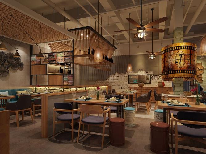 重庆餐厅装修公司餐厅设计效果图餐厅室内设计