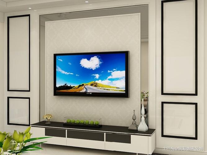 100方现代简约风格三居客厅电视背景墙现代简约客厅设计图片赏析