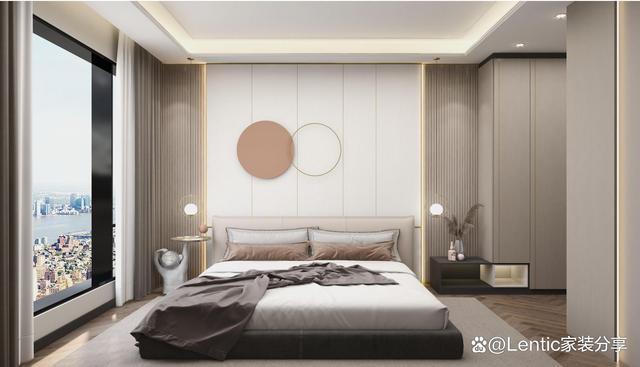 28款卧室床头饰面板背景墙设计分享