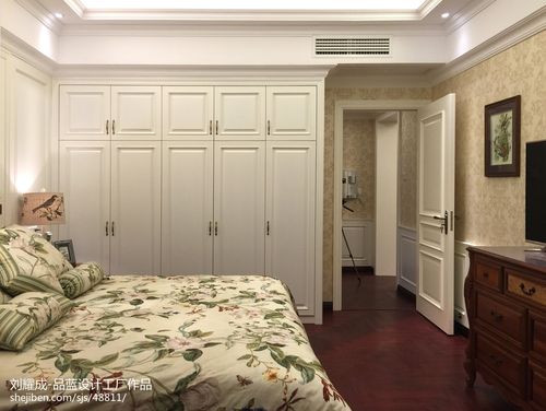 280平米别墅美式风格卧室衣柜设计
