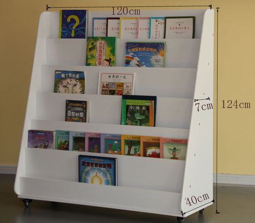 书架儿童儿童书minu绘本幼儿园阅览架图书期刊展示架儿童储物架