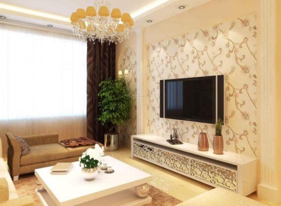 客厅是家中的重点装修空间如果能够在客厅选一款合适的壁纸就可以
