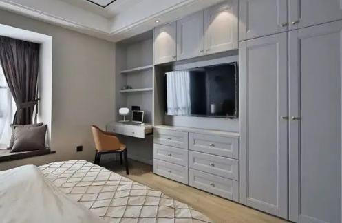 2款式款式多选择灵活整体空间宽敞舒适暖色调营造卧室时尚活力感.