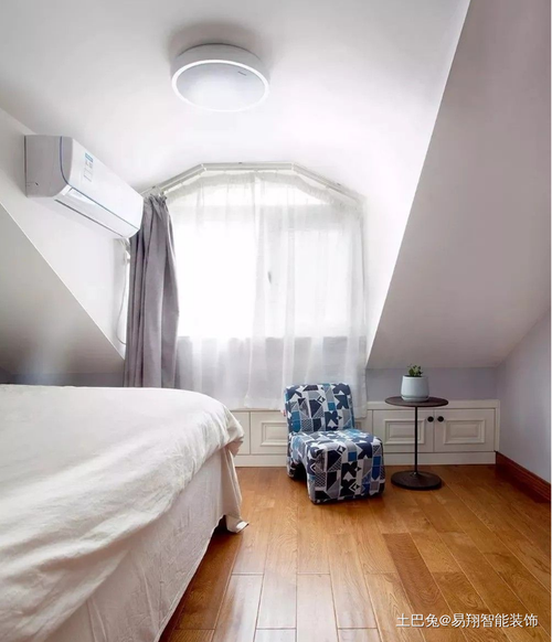 住宅卧室卧室现代简约110m05三居设计图片赏析