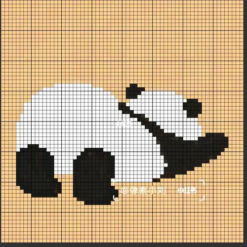 像素图熊猫崽崽