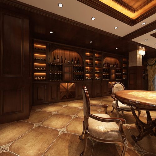 美式酒窖高端中的优雅效果图区室内设计联盟