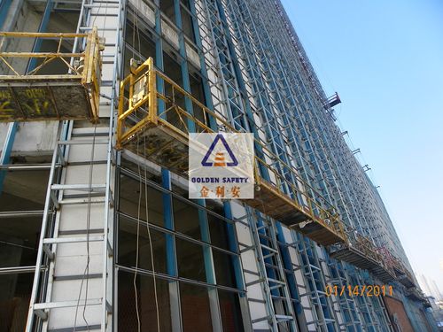 四川行政办公楼外墙装饰工程吊篮专项施工方案附示意图