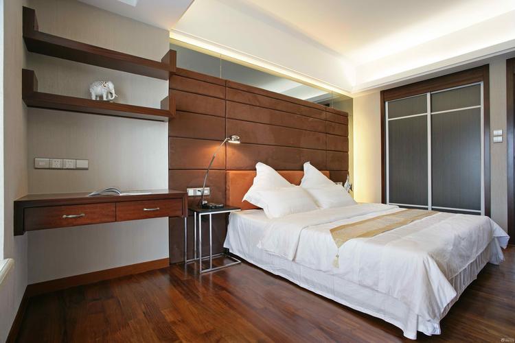 现代简约风格12平米卧室装修设计效果图
